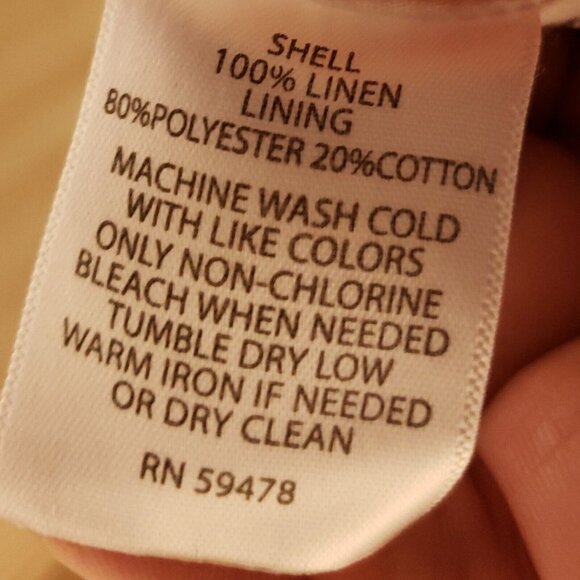 Cynthia Rowley Womens White Linen Mini Skirt 6 - Picture 5 of 5